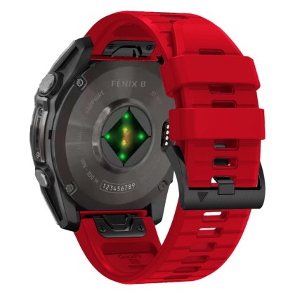 TECH-PROTECT SILICONE LINE GARMIN FENIX 5X / 5X PLUS / 6X / 6X PRO / 7X / 8 (51 MM) RED