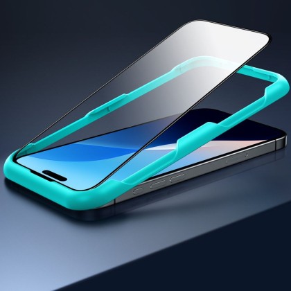 2 броя стъклени протектори за дисплей на iPhone 16 от ESR Szlo Hartowane - Прозрачни