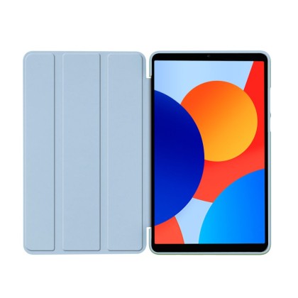 Кожен тефтер за Xiaomi Redmi Pad SE 8.7 от Tech-Protect SmartCase - Sky Blue