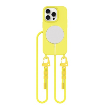 TECH-PROTECT MAGNECKLACE MAGSAFE IPHONE 15 PRO CANARY YELLOW