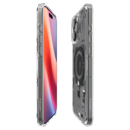 Удароустойчив кейс с MagSafe пръстен за iPhone 16 Pro Max от Spigen Ultra Hybrid Mag - Neo One