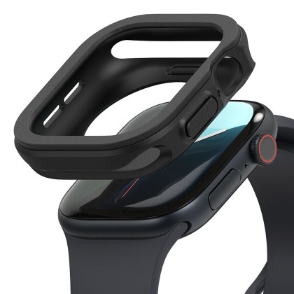 Силиконов кейс за Apple Watch 10 (46mm) от Ringke Air - Черен