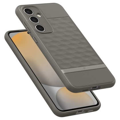 Удароустойчив кейс за Samsung Galaxy S24 FE от Caseology Parallax - Ash Grey