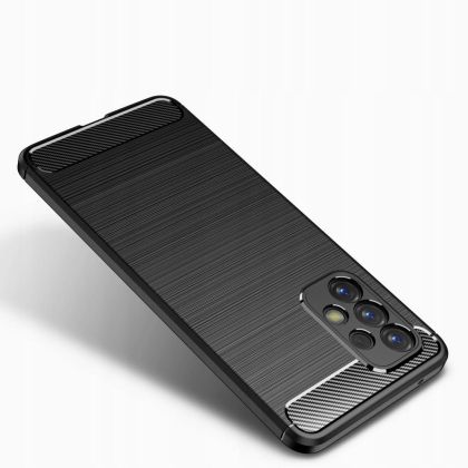 Удароустойчив кейс за Samsung Galaxy A23 5G от Tech-Protect TPUcarbon - черен