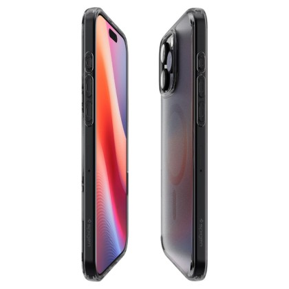 Удароустойчив, твърд кейс с MagSafe за iPhone 16 Pro Max от Spigen Ultra Hybrid T - Frost Black