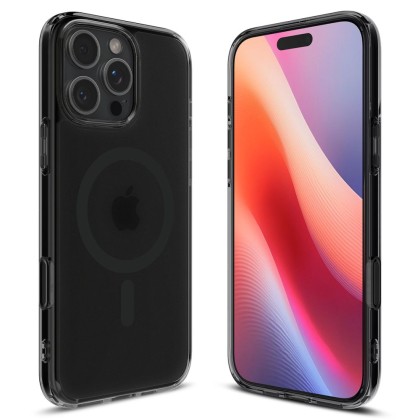 Удароустойчив, твърд кейс с MagSafe за iPhone 16 Pro Max от Spigen Ultra Hybrid T - Frost Black