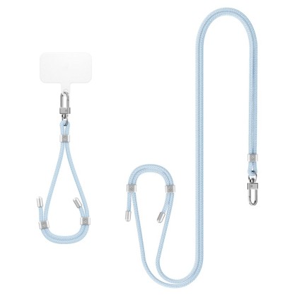 SPIGEN UNIVERSAL STRAP SET CROSSBODY & WRIST MUTE BLUE