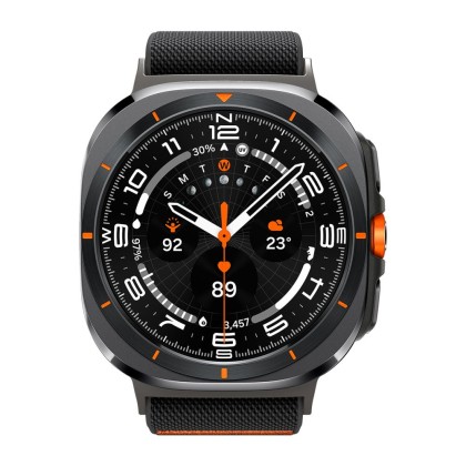 Текстилна каишка за Samsung Galaxy Watch Ultra (47mm) от Spigen Fit Lite - Черен