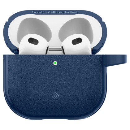 Силиконов калъф за Apple AirPods 4 от Caseology Vault - Navy Blue