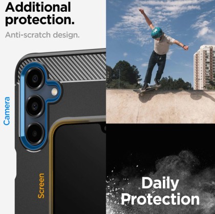 SPIGEN RUGGED ARMOR GALAXY A16 4G / 5G MATTE BLACK