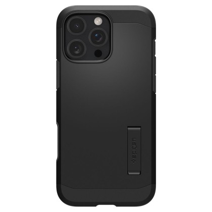 Удароустойчив кейс с MagSafe за iPhone 16 Pro от Spigen Tough Armor T Mag - Black