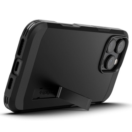  Удароустойчив кейс с MagSafe за iPhone 16 Pro от Spigen Tough Armor T Mag - Black