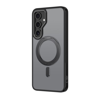 Кейс с пръстен и MagSafe за Samsung Galaxy S24 FE от Tech-Protect Magring - Matte Black