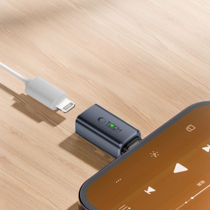 Аудио адаптер USB-C към Lightning от Tech-Protect UltraBoost - Сив