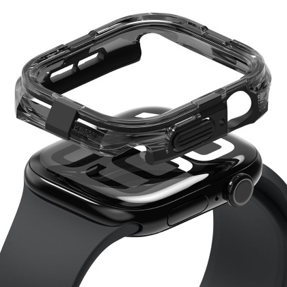 Удароустойчив кейс за часовник Apple Watch 10 (46mm) от Ringke Fusion Bumper - Черен