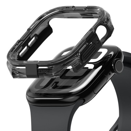 Удароустойчив кейс за часовник Apple Watch 10 (46mm) от Ringke Fusion Bumper - Черен