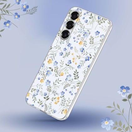 Силиконов кейс за Samsung Galaxy A16 4G / 5G от Tech-Protect FlexAir+ - Spring Flowers