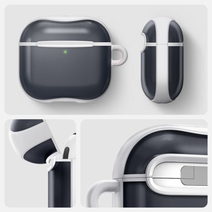 Твърд кейс за Apple AirPods от Spigen Classis C1 - Graphite