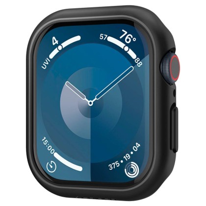 Твърд калъф за Apple Watch 10 (46mm) от Spigen Thin Fit - Черен