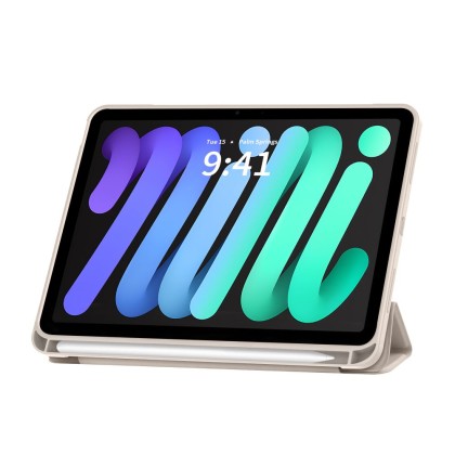 Силиконов калъф за iPad Mini 6 (8.3" 2021) / 7 (8.3" 2024) от Tech-Protect SC PEN - Starlight