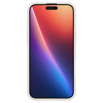 Кожен кейс с ремък и MagSafe за iPhone 16 от Spigen Cyrill Kajuk Classic Charm - Cream