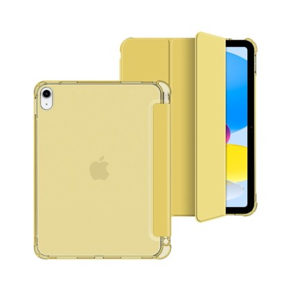 Хибриден калъф за iPad 10 (10.9" 2022) от Tech-Protect SC Pen Hybrid - Crystal Yellow