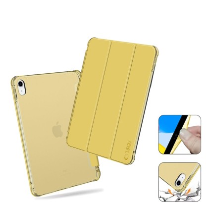 Хибриден калъф за iPad 10 (10.9" 2022) от Tech-Protect SC Pen Hybrid - Crystal Yellow