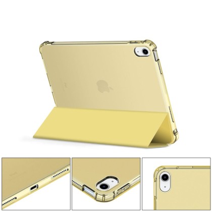 Хибриден калъф за iPad 10 (10.9" 2022) от Tech-Protect SC Pen Hybrid - Crystal Yellow