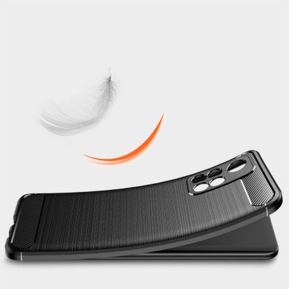 Удароустойчив кейс за Xiaomi Redmi Note 11S 5G / Poco M4 Pro 5G от Tech-Protect TPUcarbon - черен