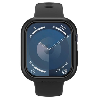 Твърд калъф за Apple Watch 10 (42mm) от Spigen Thin Fit - Черен