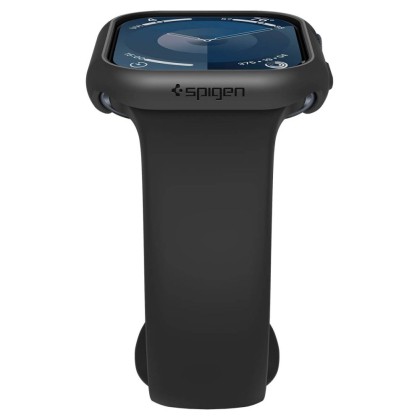 Твърд калъф за Apple Watch 10 (42mm) от Spigen Thin Fit - Черен