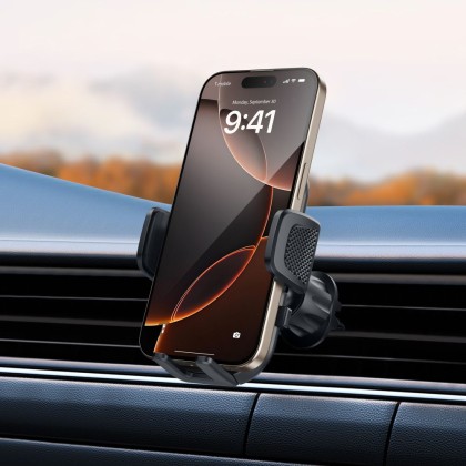 Универсална стойка за автомобил от Tech Protect V8 - Черна