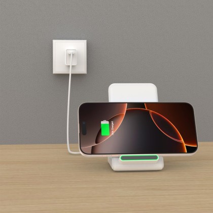 TECH-PROTECT QI15W-A40 WIRELESS CHARGER WHITE