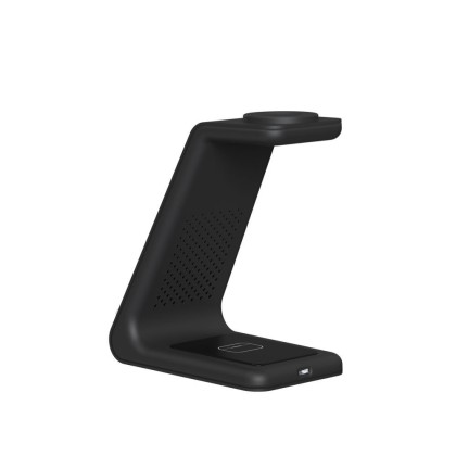 Безжична станция за зареждане 3 в 1 за Android устройства от Tech-Protect QI15W-A36 - Черен