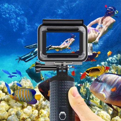 Водоустойчив калъф за GoPro Hero 5 / 6 / 7 от Tech Protect GA200 - Прозрачен
