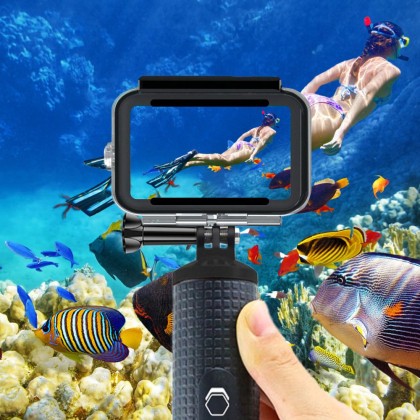 Водоустойчив калъф за GoPro Hero 9 / 10 / 11 / 12 / 13 от Tech Protect GA200 - Прозрачен