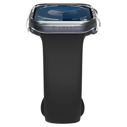 Твърд калъф за Apple Watch 10 (42mm) от Spigen Thin Fit - Прозрачен