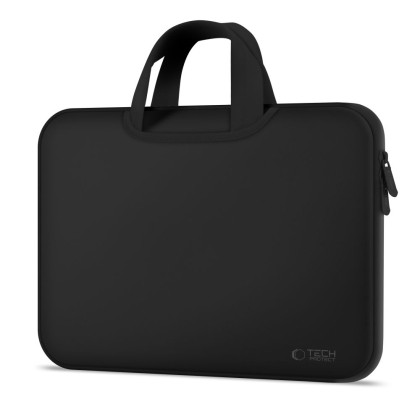 Неопренова чанта за лаптоп 15-16 инча от Tech-Protect Neoprene Bag - Черен