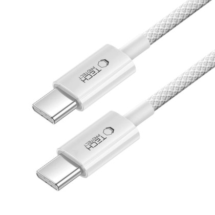 Кабел за зареждане 200см с USB-C и PD 60W / 3A от Tech-Protect Ultraboost Lite - Cool Grey