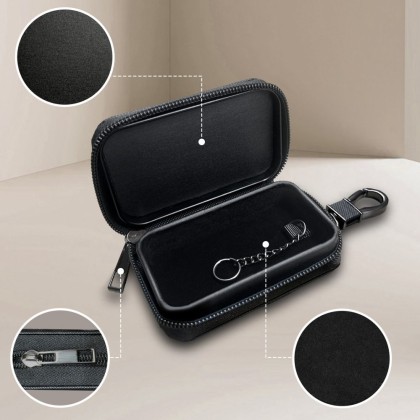 Калъф който блокира RFID сигнала на Keyless Go ключ Tech-Protect KLR300 - Черен