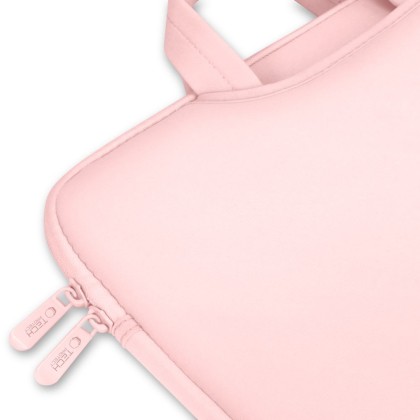 Неопренова чанта за лаптоп 15-16 инча от Tech-Protect Neoprene Bag - Dusty Rose