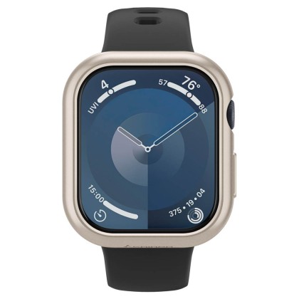 Висококачествен калъф за Apple Watch 10 (46mm) от Spigen Thin Fit - Starlight