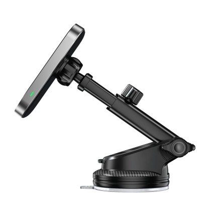 TECH-PROTECT MM15W-V9 MAGNETIC MAGSAFE DASHBOARD & VENT CAR MOUNT WIRELESS CHARGER 15W BLACK