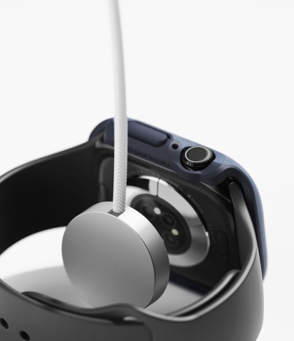 Хибриден кейс за Apple Watch 10 (46mm) от Ringke Onyx - Navy