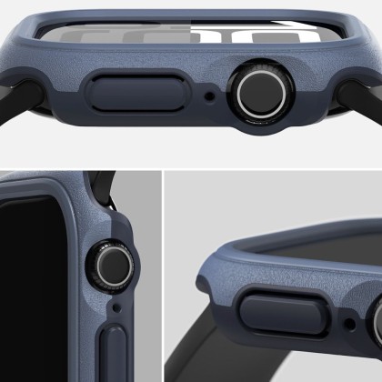 Хибриден кейс за Apple Watch 10 (46mm) от Ringke Onyx - Navy