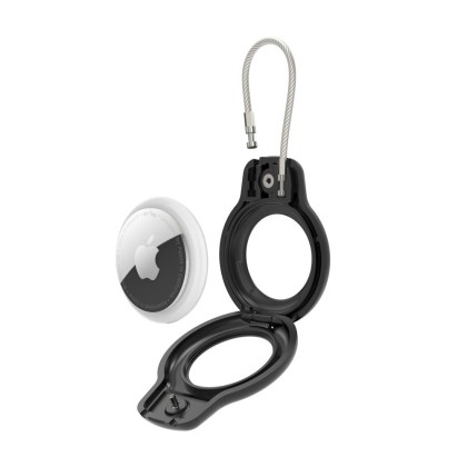 2x калъф за Apple Airtag от Tech Protect Rough Vein - Черни