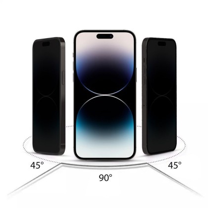 2 х Протектор със затъмняване за Samsung Galaxy S25 от Hofi Anti Spy Glass Pro+ 2-Pack  - Privacy