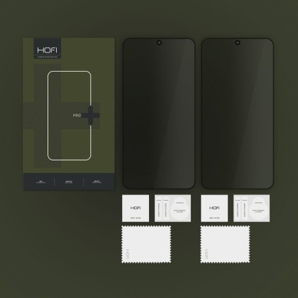 2 х Протектор със затъмняване за Samsung Galaxy S25 от Hofi Anti Spy Glass Pro+ 2-Pack  - Privacy
