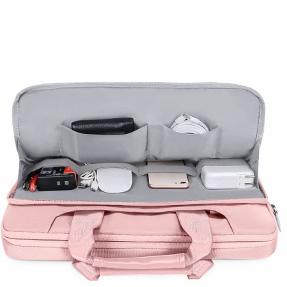 Чанта за лаптоп 15-16 инча от Tech-Protect Pocket Bag Laptop - Розова