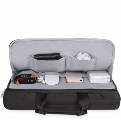 Чанта за лаптоп 15-16 инча от Tech-Protect Pocket Bag Laptop - Черна